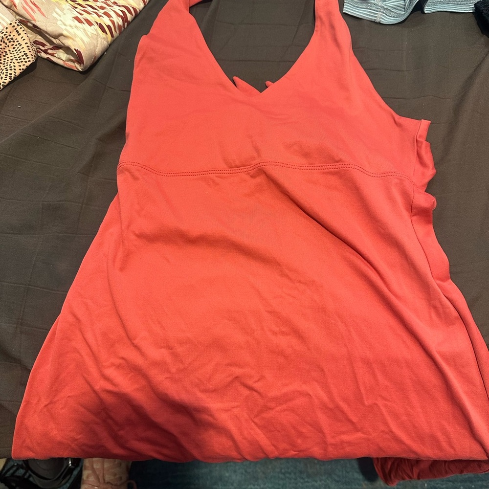Women's Red halter dress